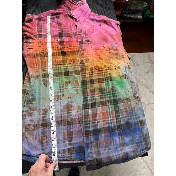 Reworked/upcycled flannel shirt - Picture 8 of 8